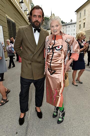 Vivienne Westwood und Mann Andreas Kronthaler