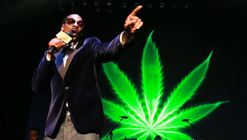 Offenbar ein wahrer Kraut-Fan: Snoop Dogg Offenbar ein wahrer Kraut-Fan: Snoop Dogg