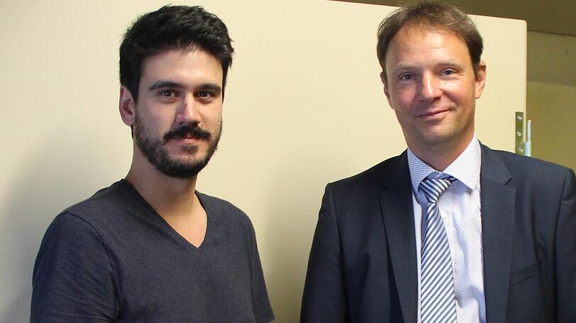Kerem Schamberger (l.) und sein Anwalt Marco Noli.
