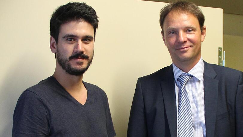 Kerem Schamberger (l.) und sein Anwalt Marco Noli. Kerem Schamberger (l.) und sein Anwalt Marco Noli.