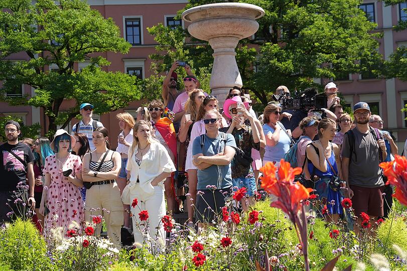 Bunte Parade in München: Die Bilder vom Christopher Street Day 2022.