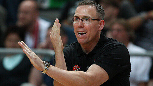&bdquo;Haben noch einen weiten Weg vor uns&ldquo;: Bambergs Trainer Chris Fleming lässt sich vom ersten Heimsieg nicht blenden.
