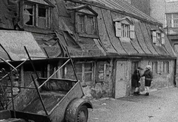 1950er Jahre: In der Senke "An der Kreppe" zwischen Max-Weber- und Wiener Platz. 1950er Jahre: In der Senke "An der Kreppe" zwischen Max-Weber- und Wiener Platz.