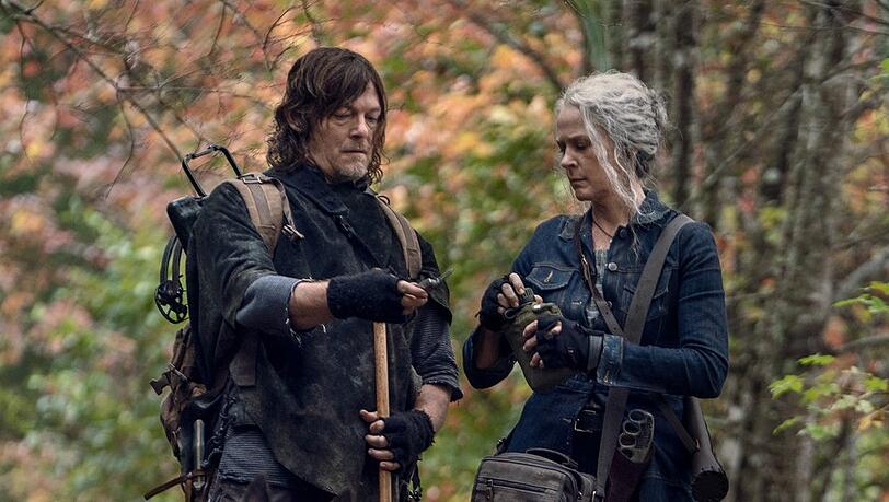 Bald wiedervereint? Norman Reedus und Melissa Suzanne McBride in der Mutterserie "The Walking Dead". Bald wiedervereint? Norman Reedus und Melissa Suzanne McBride in der Mutterserie "The Walking Dead".
