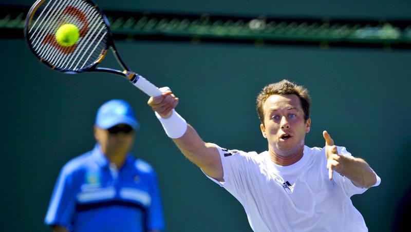 Sieg über Björn Phau bei den BMW Open: Philpp Kohlschreiber. Sieg über Björn Phau bei den BMW Open: Philpp Kohlschreiber.