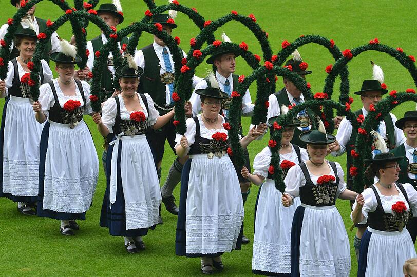 Weitere Bilder von der Einstimmungszeremonie