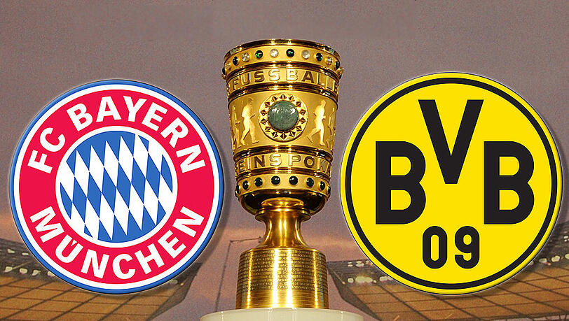 Bayern unterliegt im Pokal-Halbfinale Boruissia Dortmund. Bayern unterliegt im Pokal-Halbfinale Boruissia Dortmund.