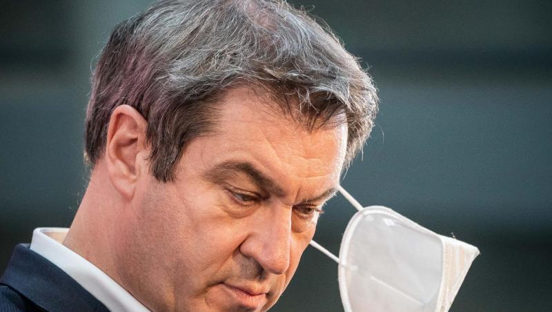 Bayerns Ministerpräsident und CSU-Vorsitzender Markus Söder in Berlin.