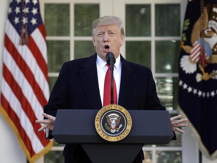 US-Präsident Donald Trump sieht Grund zu Optimismus bei dem Versuch der Schlichtung des Handelskrieges zwischen China und den USA.