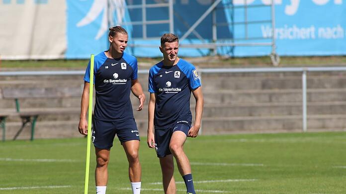 Der Bulle und der Schlaks: In Elversberg soll es Lakenmacher (l.) richten, Skenderovic wird im Spitzen-Duell fehlen.