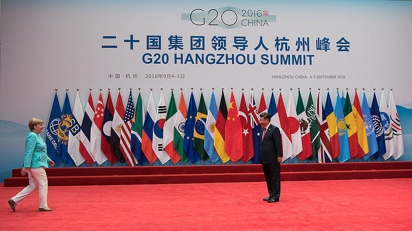 Der G20-Gipfel nähert sich mit großen Schritten - hier ein Bild vom letzten Treffen in China.