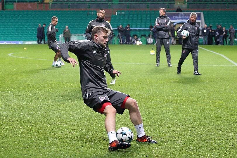 Manuel Wintzheimer beim Abschlusstraining.