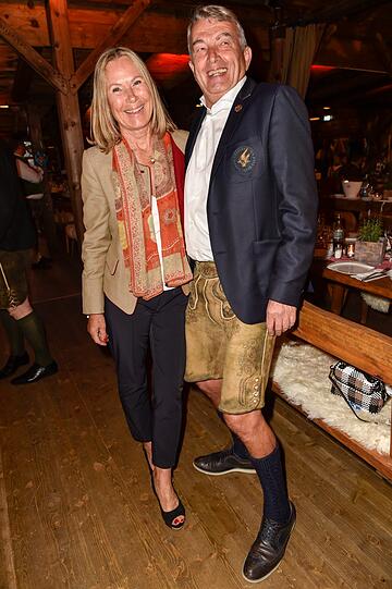 Sybille Beckenbauer und Wolfgang Niersbach