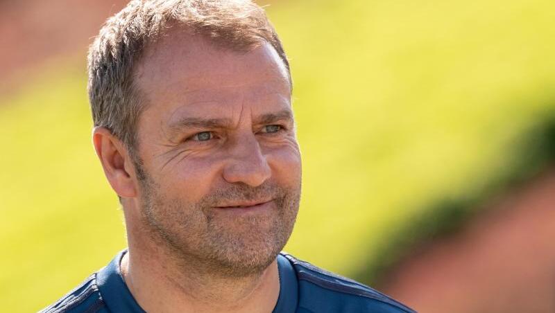Bayern-Trainer Hansi Flick ist mit seinem Winter-Neuzugang zufrieden. Bayern-Trainer Hansi Flick ist mit seinem Winter-Neuzugang zufrieden.