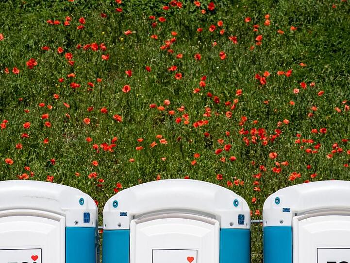 Bei "Rock im Park" gab es ein Toiletten-Problem.