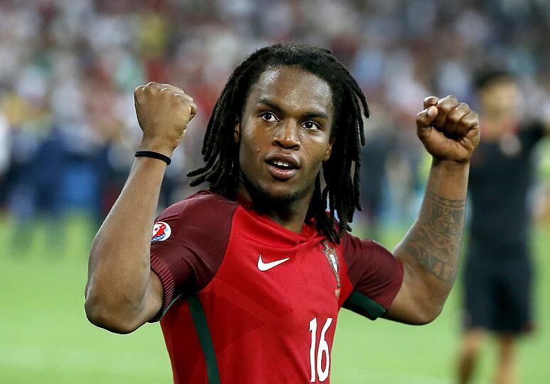 Renato Sanches legt im EM-Viertelfinalspiel gegen Polen eine Glanzleistung hin.