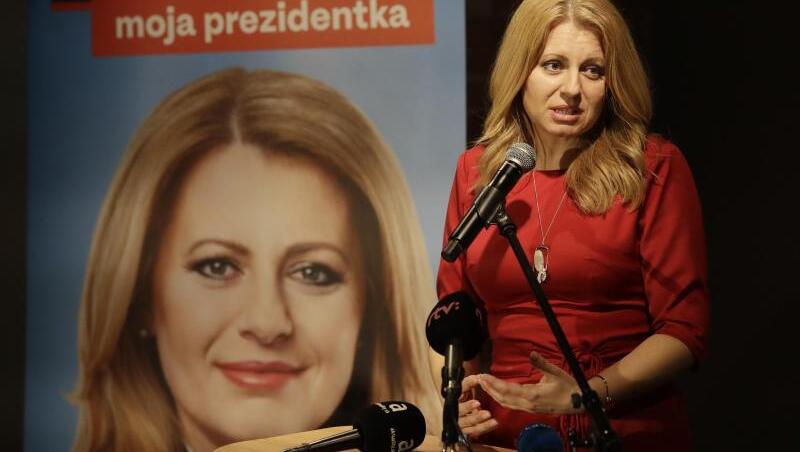 Zuzana Caputova hat die erste Runde der Präsidentschaftswahl klar gewonnen. Zuzana Caputova hat die erste Runde der Präsidentschaftswahl klar gewonnen.