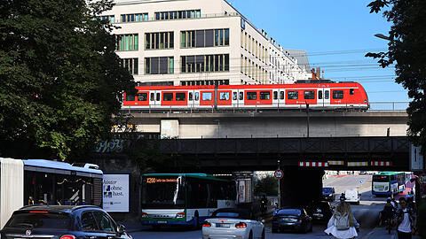 Drunter und drüber. Hinter der Brücke beginnt Haidhausen