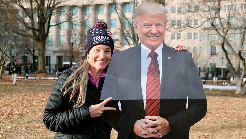 "Trump - das Comeback: Was wird aus Amerika?": Trumps Anhänger feiern ihr Idol. Sie versprechen sich bessere Zeiten, oft auch niedrigere Preise, durch den 47. Präsidenten der Vereinigten Staaten.