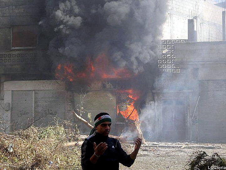 Angriff auf Ölpipeline in Homs: Das Blutvergießen in Syrien nimmt kein Ende - hier die Bilder.