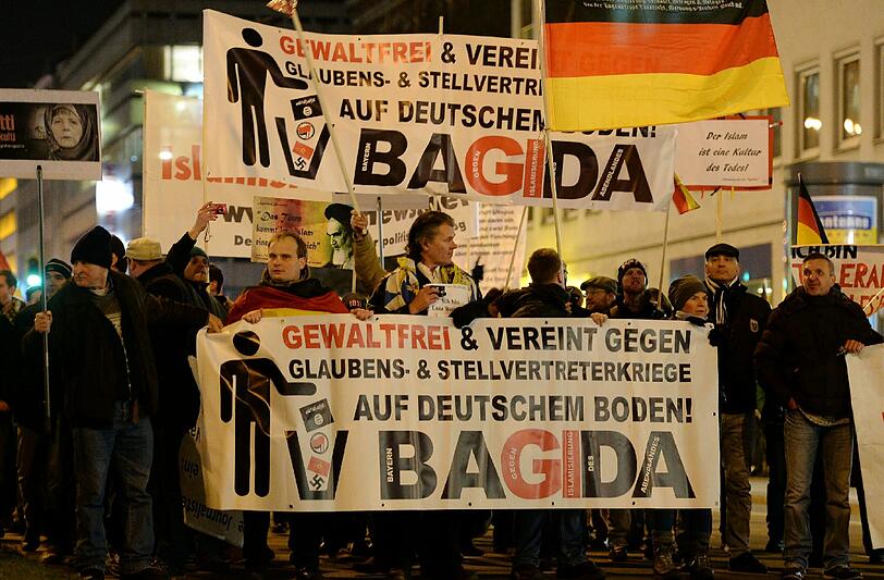 Bagida ist ein regionaler Ableger der islamkritischen Pegida-Bewegung.