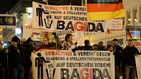 Bagida ist ein regionaler Ableger der islamkritischen Pegida-Bewegung.
