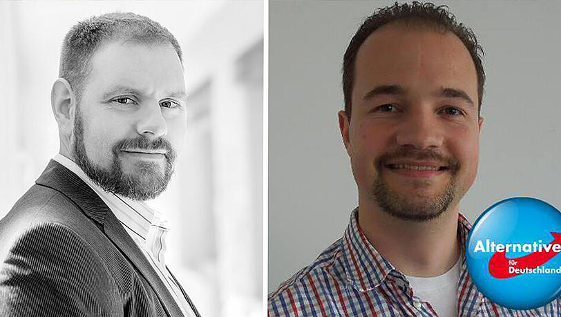 Christian Stahl ist sauer auf Martin Sichert (r.). Christian Stahl ist sauer auf Martin Sichert (r.).