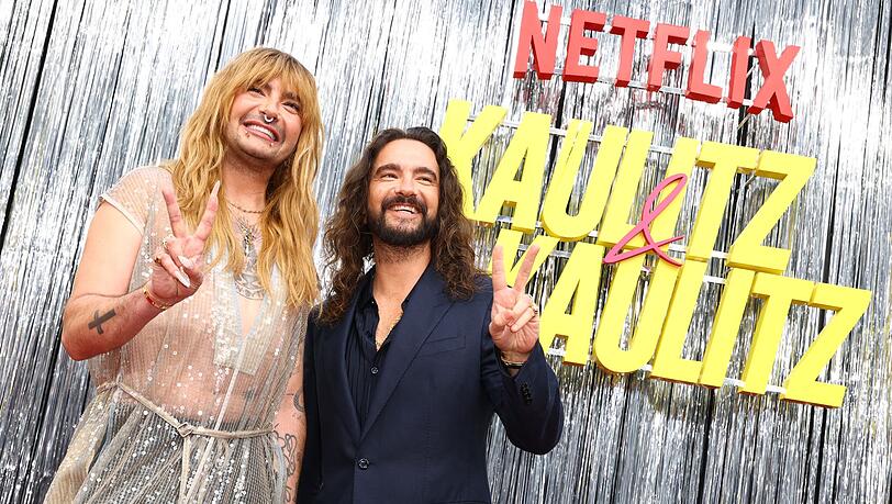 Netflix hat die vierte Staffel der Doku-Serie "Kaulitz & Kaulitz" rund um die Tokio-Hotel-Musiker Bill (links) und Tom Kaulitz bestätigt. Netflix hat die vierte Staffel der Doku-Serie "Kaulitz & Kaulitz" rund um die Tokio-Hotel-Musiker Bill (links) und Tom Kaulitz bestätigt.