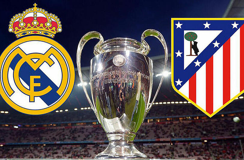 Wie schon 2014 stehen sich Real Madrid und Atletico Madrid im Champions-League-Finale gegenüber. So sehen Sie das Spiel live.