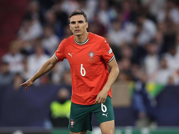 Auch bei Portugal nur Bankdrücker: FC-Bayern-Kicker Joao Palhinha. Auch bei Portugal nur Bankdrücker: FC-Bayern-Kicker Joao Palhinha.