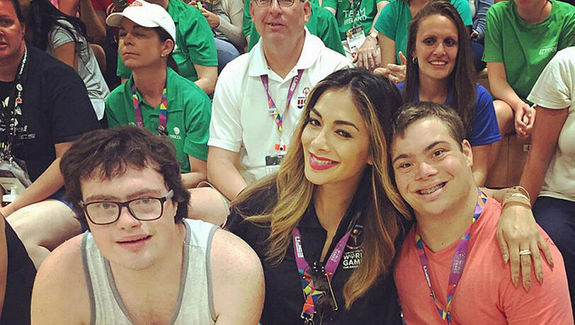 Nicole Scherzinger engagiert sich aktiv für Menschen mit einer geistigen Behinderung Nicole Scherzinger engagiert sich aktiv für Menschen mit einer geistigen Behinderung