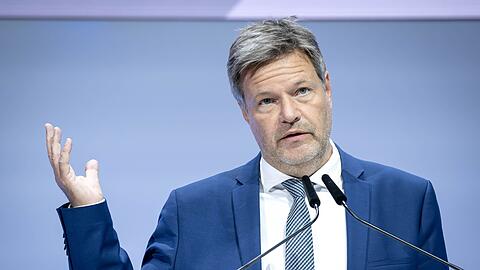 Robert Habeck beim Deutschen Sparkassentag in Hannover.