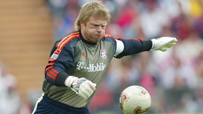 OLIVER KAHN: Torwart - Umgerechneter Marktwert: 50 Millionen Euro - Beim FC Bayern aktiv: 1994 bis 2008 - Bewertete Saison: 2001/02