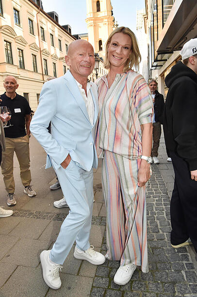 Maria H&ouml;fl-Riesch und Johan Schrempf