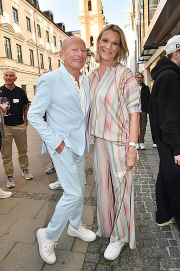 Maria H&ouml;fl-Riesch und Johan Schrempf