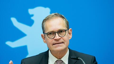 Michael Müller (SPD), Regierender Bürgermeister von Berlin.
