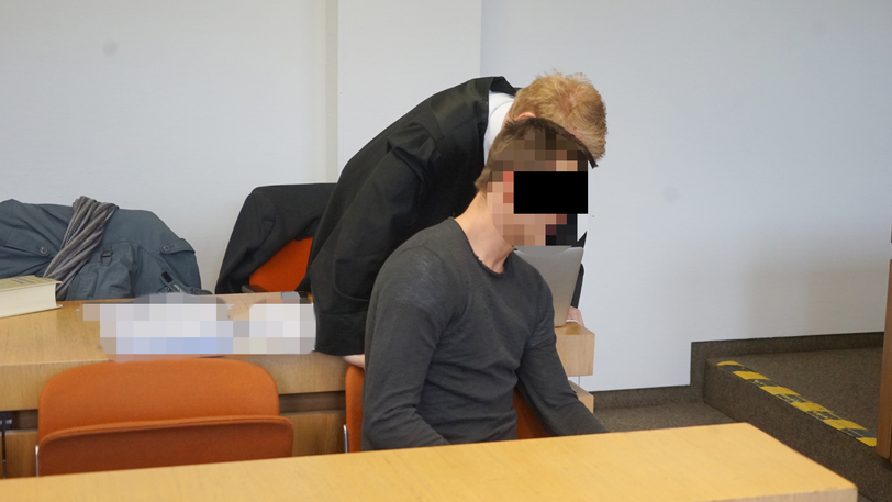 Der Angeklagte.