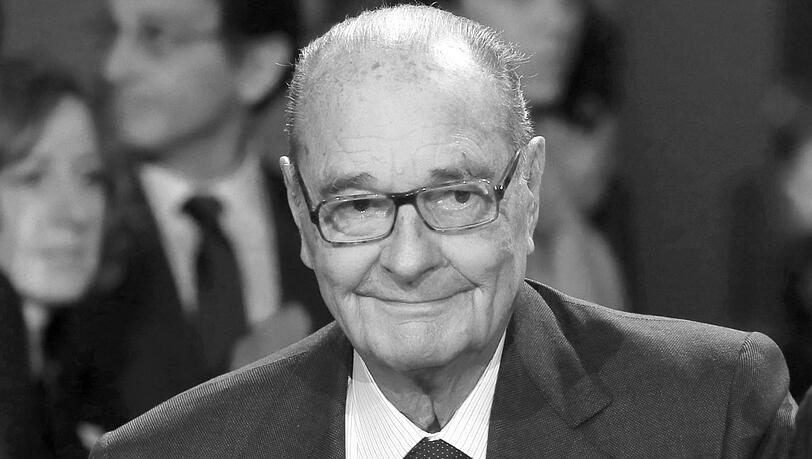 Jacques Chirac ist tot. Jacques Chirac ist tot.