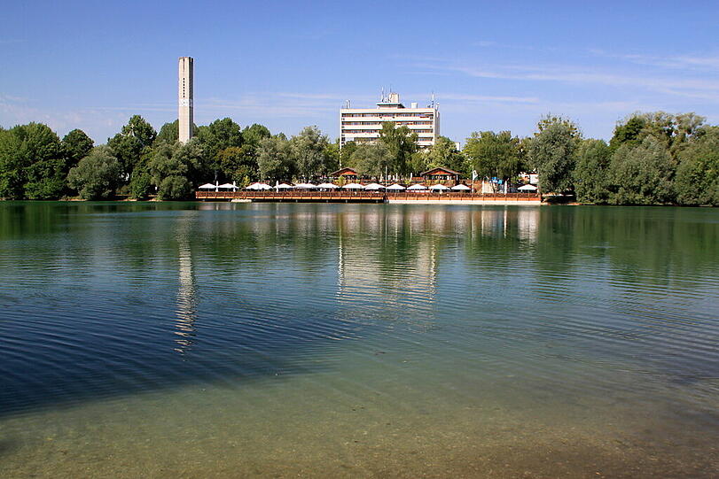 Auch am Lerchenauer See ist die Wasserqualität einwandfrei!