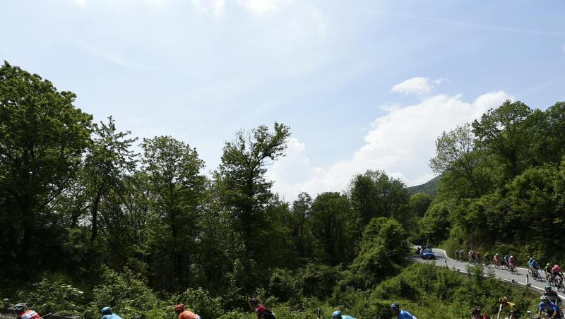 Auf der 13. Giro-Etappe gab es die erste Bergankunft. Auf der 13. Giro-Etappe gab es die erste Bergankunft.
