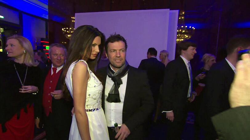 Egal wo die beiden sind, Lothar Matthäus und seine Freundin Joanna stehen stets im Rampenlicht.