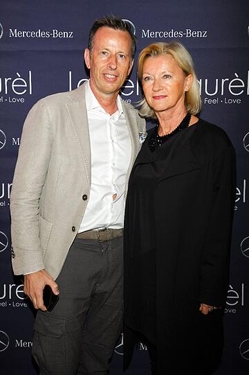 Dirk Reichert (Geschäftsführer Laurel) und Elisabeth Schwaiger (Chefdesignerin)