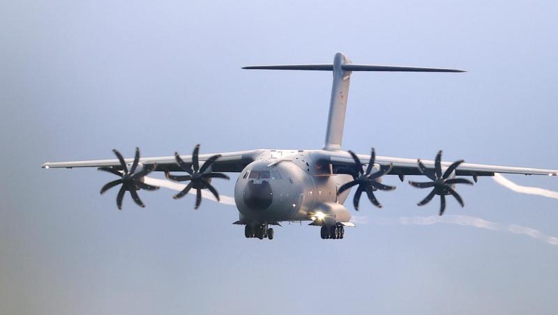 Das Transportflugzeug A400M der Bundeswehr. Mit diesen Maschinen wurden Menschen aus Kabul evakuiert.