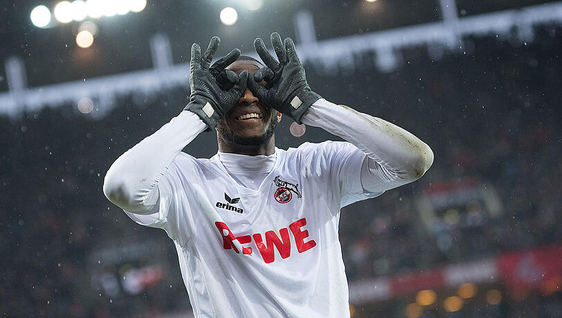 Schaut, ich geh nach China: Anthony Modeste kehrt Köln den Rücken zu. Schaut, ich geh nach China: Anthony Modeste kehrt Köln den Rücken zu.