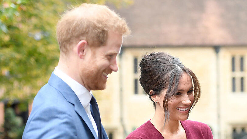 Prinz Harry und Herzogin Meghan gönnen sich mit Baby Archie eine Auszeit Prinz Harry und Herzogin Meghan gönnen sich mit Baby Archie eine Auszeit