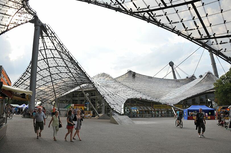 Die Architek-Tour durchs Olympiazentrum findet am Samstag statt - ohne Voranmeldung.