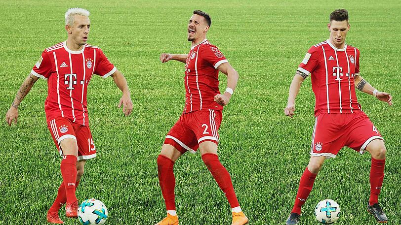 Setzt Trainer Jupp Heynckes bei besiktas Istanbul auf sie? Rafinha, Wagner und Süle (v.r.) könnten in der Startelf stehen.