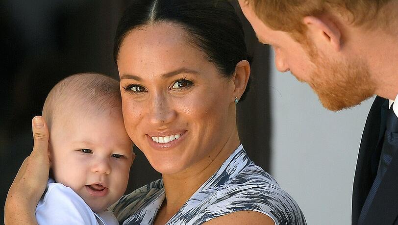 Nach dem Tod der Queen wird Archie, Sohn von Harry und Meghan, automatisch ein Prinz. Nach dem Tod der Queen wird Archie, Sohn von Harry und Meghan, automatisch ein Prinz.