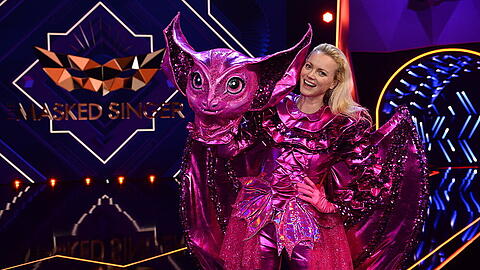 In Folge zwei der neuen "The Masked Singer"-Staffel musste Franziska Knuppe ihr Kostüm enthüllen
