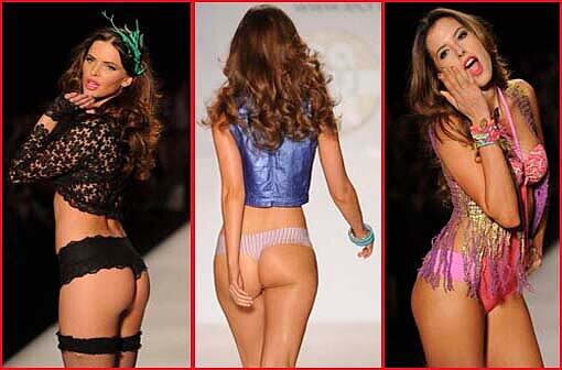 Heiß, heißer, Kolumbien: Bei einer Fashion Show in Medellin zeigten die Top-Models auf dem Laufsteg ganz viel Haut - sehen Sie hier die Bilder.